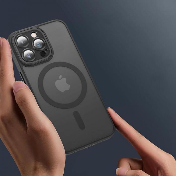 Tech-Protect - Tech-Protect iPhone 15 Mobilskal Magsafe Magmat Cam+ - Svart