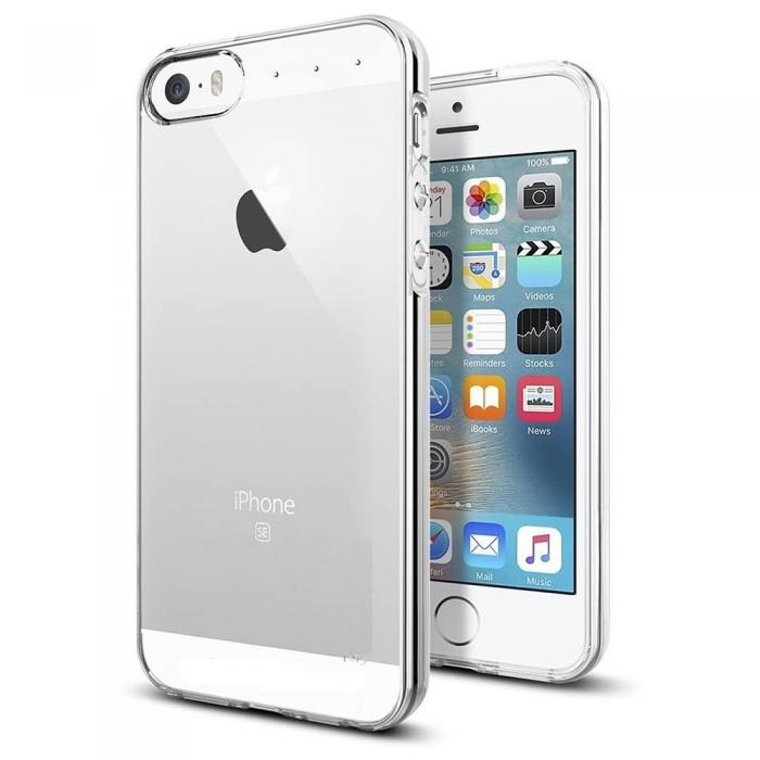 UTGATT1 - Ultra Slim Silikon Skal till iPhone 5/5S/5SE - Transparent