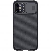 Nillkin - NILLKIN CamShield MobiliPhone 12 Pro Max Skal - Svart