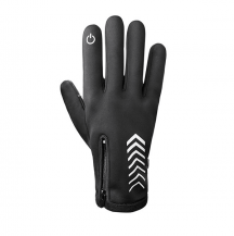 A-One Brand - King Vattentäta touchvantar / handskar - Medium - Svart