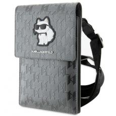 KARL LAGERFELD - Karl Lagerfeld Halsbandsfodral Saffiano Monogram Choupette