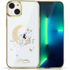 Kingxbar - Kingxbar Flower Moon Series Skal iPhone 13 Pro - Guld