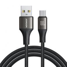 Joyroom - Joyroom USB-C Till USB-A Kabel Light-Speed 2m - Svart