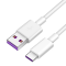 A-One Brand - USB-A till USB-C Kabel Snabbladdning 1M - Vit