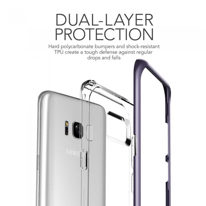 VERUS - Verus Crystal Bumper Skal till Samsung Galaxy S8 Plus - Orchid Grey