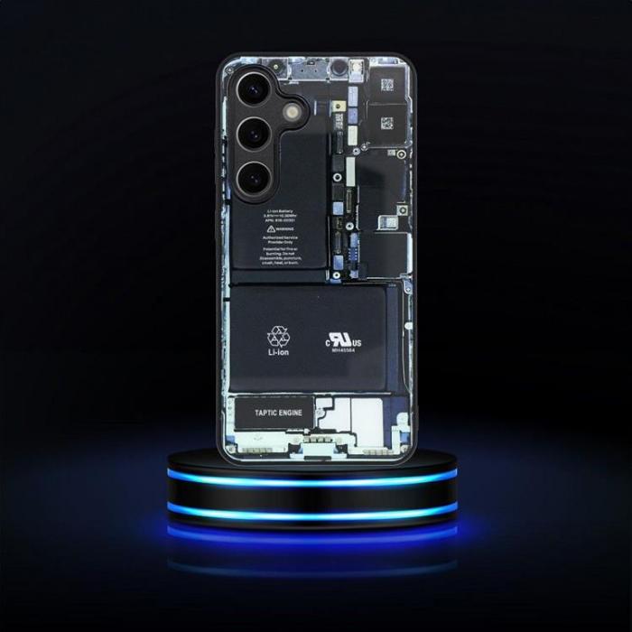 A-One Brand - Galaxy A34 5G Mobilskal Tech Pattern 1