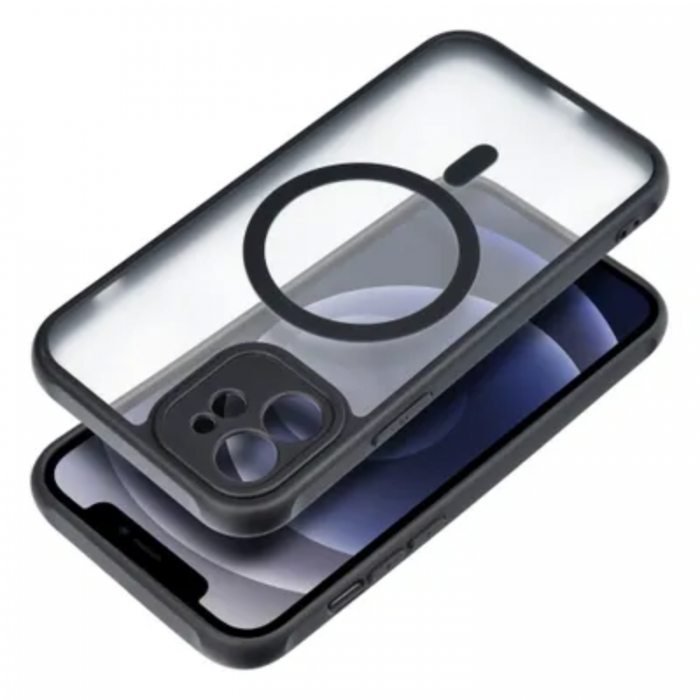 A-One Brand - iPhone 12 Mobilskal Magsafe Matte - Svart