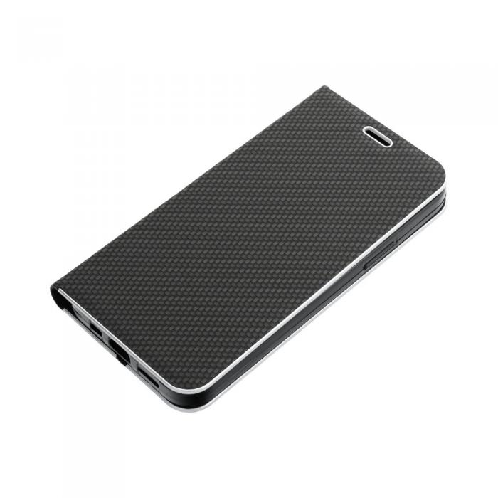 OEM - LUNA Carbon Fodral fr Samsung A14 4G svart