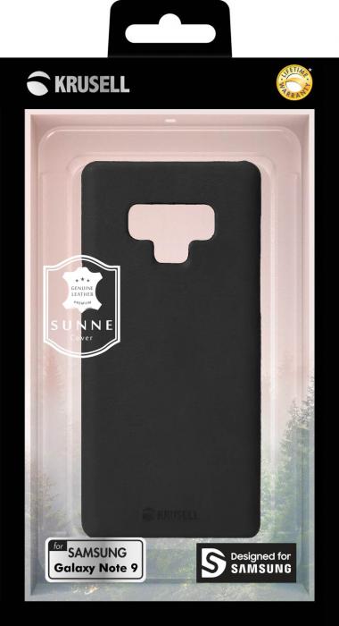 UTGATT4 - Krusell Sunne Cover Samsung Galaxy Note 9 Vintage - Black