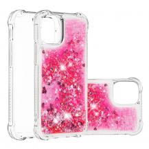 OEM&#8233;Drop-Proof Glitter Sequins Skal till iPhone 13 Mini - Rosa&#8233;