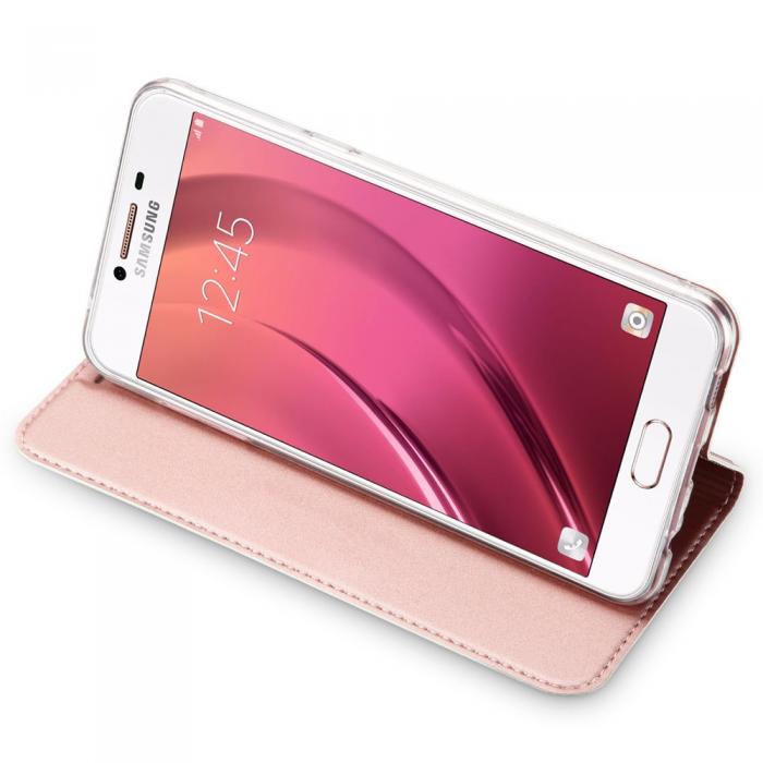 UTGATT5 - Dux Ducis Plnboksfodral till Samsung Galaxy A5 (2017) - Rose Gold
