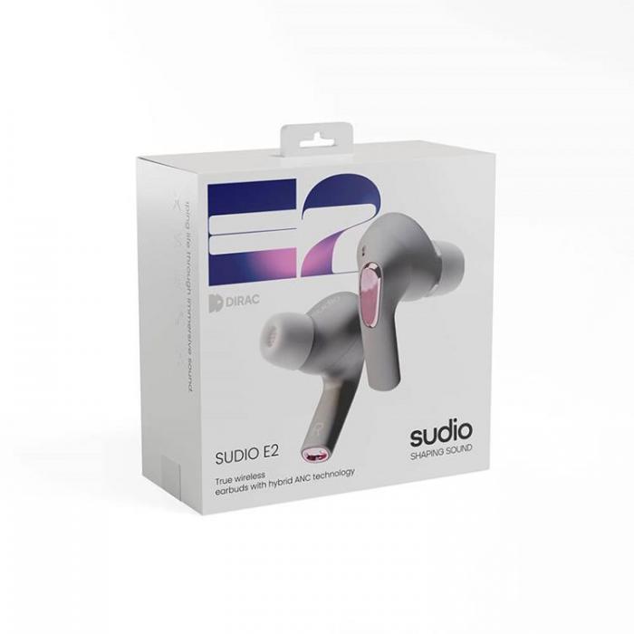 Sudio - Sudio Hrlurar In-Ear E2 True Wireless ANC - Skiffergr
