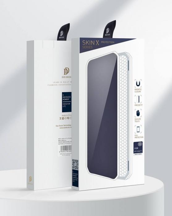 UTGATT4 - DUX DUCIS Skin X Fodral iPhone 12 Pro Max Svart