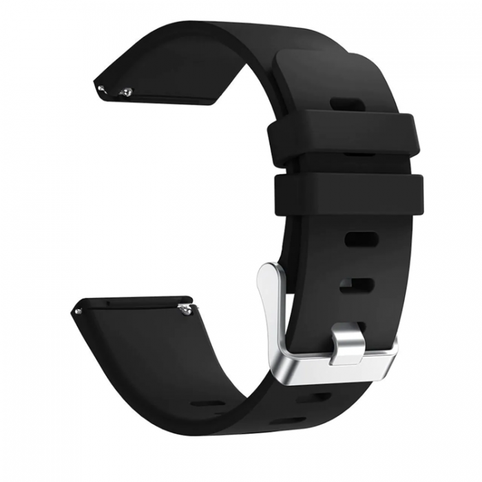 A-One Brand - FitBit Versa 2/Versa Armband Silikon - Svart