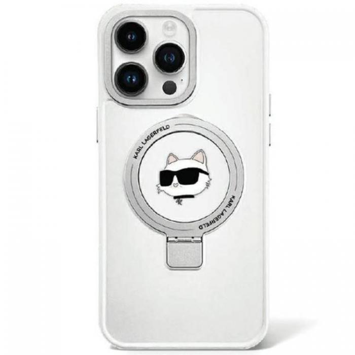 KARL LAGERFELD - KARL LAGERFELD iPhone 15 Plus Mobilskal MagSafe Ringstll