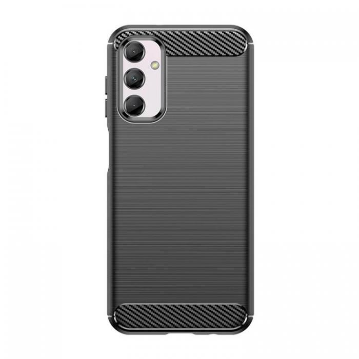 A-One Brand - Galaxy M14 Mobilskal Carbon Flexible - Svart