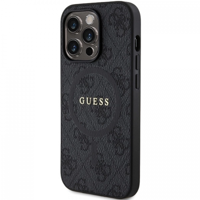 Guess - Guess iPhone 13/13 Pro Mobilskal Magsafe 4G Collection - Svart