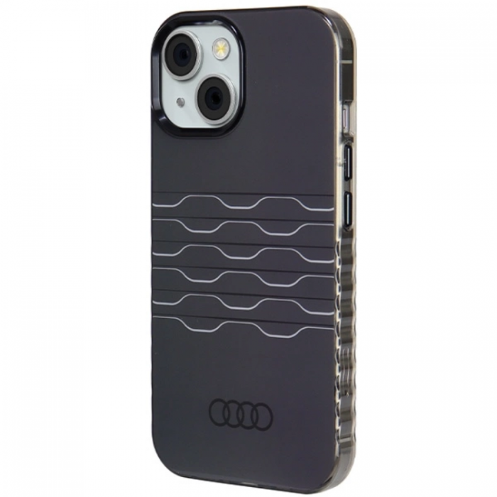 Audi - Audi iPhone 15/14/13 Mobilskal MagSafe IML - Svart