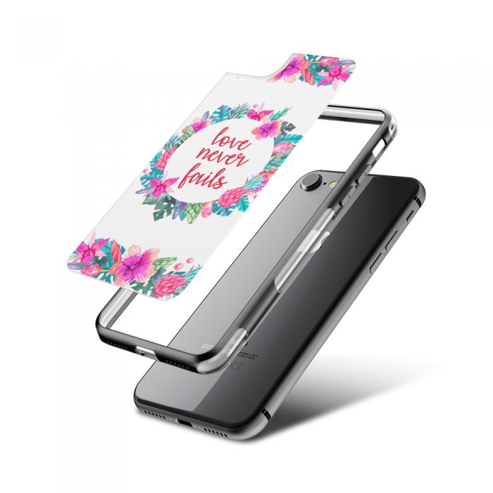 UTGATT5 - Fashion mobilskal till Apple iPhone 8 - Love never fails