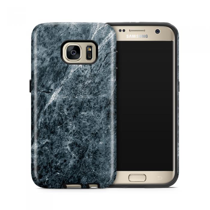 UTGATT5 - Tough mobilskal till Samsung Galaxy S7 - Marble Dark