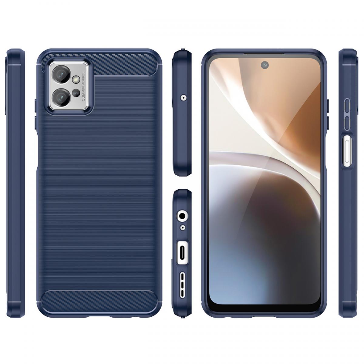 A-One Brand - Realme C35 Skal Carbon silicone - Svart