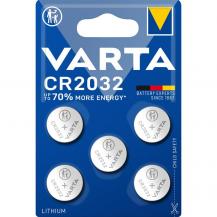 VARTA - Varta 5-pack CR2032 Lithium Knappcellsbatteri 3V