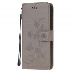 A-One Brand - Butterfly Plånboksfodral till Samsung Galaxy A03s - Grå