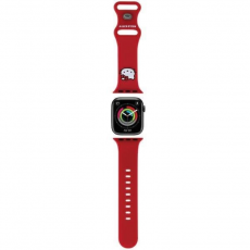 Hello Kitty - Hello Kitty Apple Watch (38/40/41mm) Armband Kitty Head - Röd