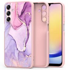 Tech-Protect - Tech-Protect Galaxy A25 5G Mobilskal Mood Marble - Rosa