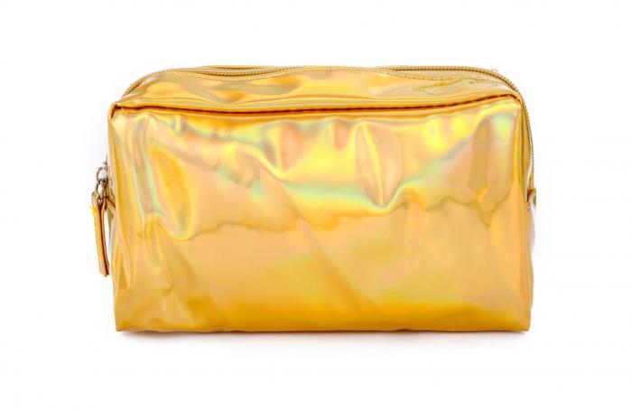 UTGATT5 - Laser Cosmetic Bag - Gold
