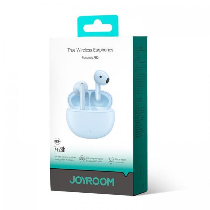 Joyroom - Joyroom Funpods Trdlsa In-Ear-Hrlurar (JR-FB2) - Bl