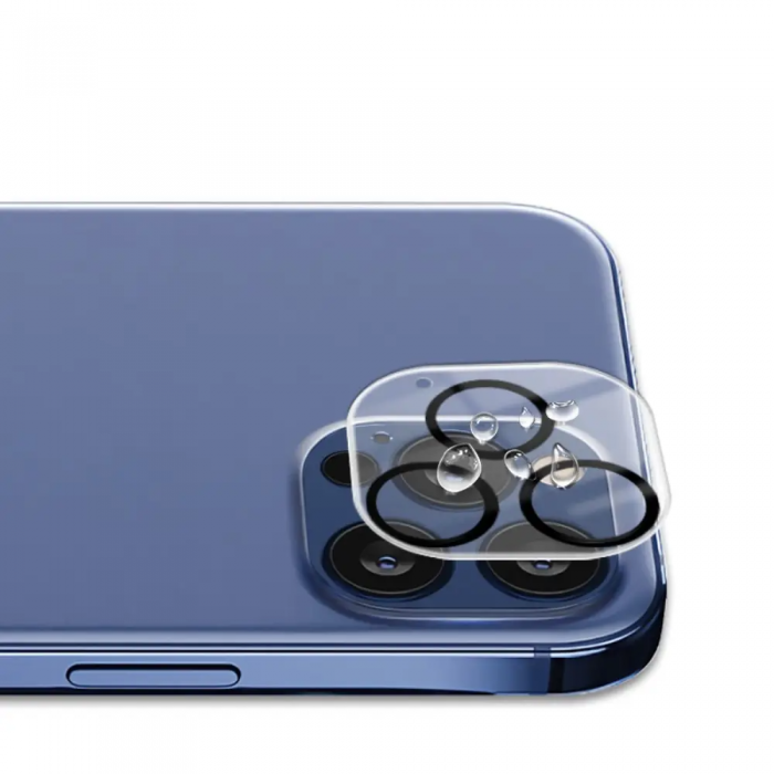 SiGN - Mocolo iPhone 12 Pro Max KameraKameralinsskydd i Hrdat Glas