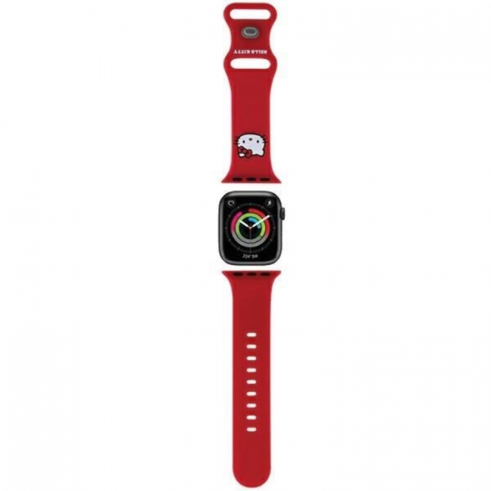 Hello Kitty - Hello Kitty Apple Watch (38/40/41mm) Armband Kitty Head - Rd