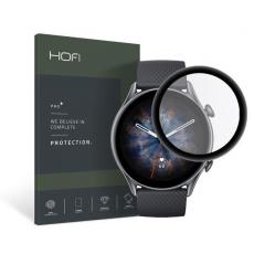 Hofi - Hofi Hybrid Pro Plus Härdat Glas Skärmskydd Amazfit GTR 3 Pro - Svart