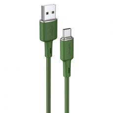 Acefast - Acefast USB-A till USB-C Kabel 1.2m - Grön