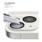 A-One Brand - [2-PACK] Skrmskydd iPhone 14 Kameralinsskydd Hrdat glas Svart