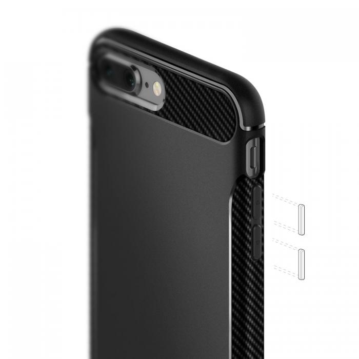 Caseology - Caseology Vault Skal till Apple iPhone 7 Plus - Svart