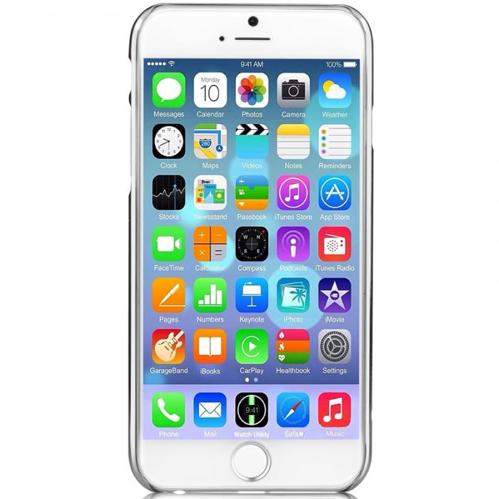 Comma - Comma BaksideSkal till Apple iPhone 6 / 6S - Silver Blommor