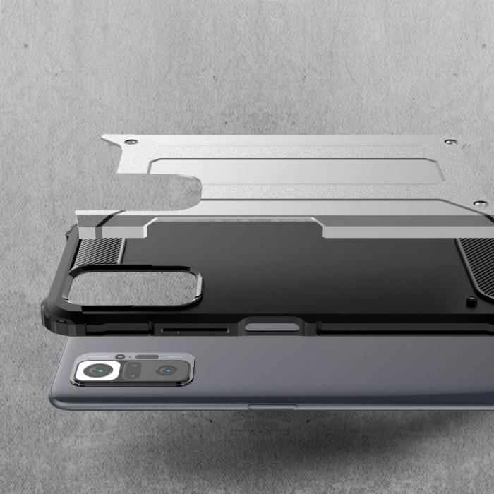 UTGATT5 - TECH-PROTECT Armour Xiaomi Redmi Note 10 Pro - Svart