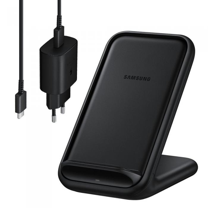 UTGATT5 - Samsung Qi Trdls Laddare - Vggladdare USB-C Kabel - Svart