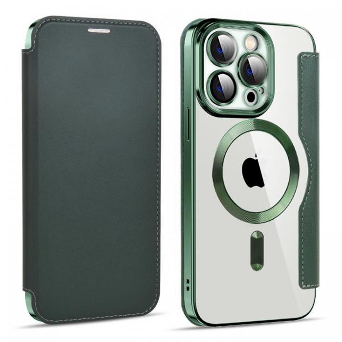 A-One Brand - iPhone 11 Pro Max Magsafe Plnboksfodral RFID Flip - Grn