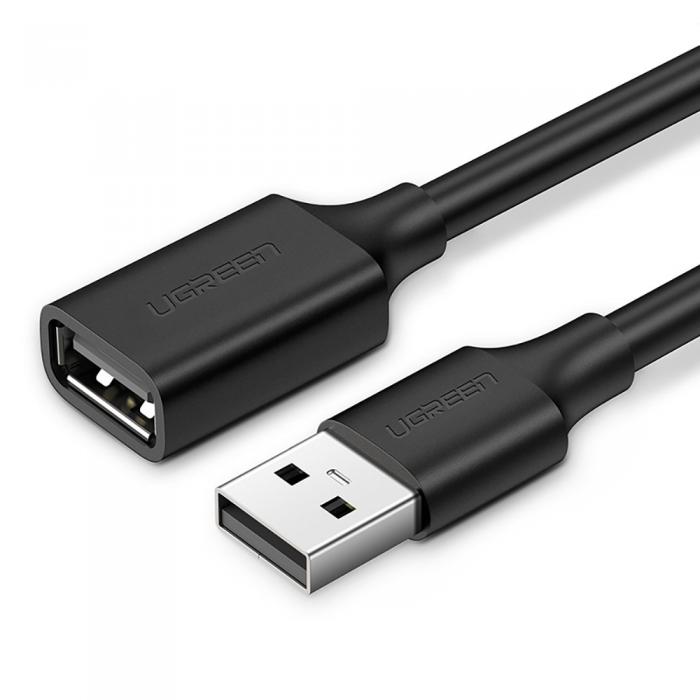 Ugreen - Ugreen Frlngning USB 2.0 Adapter Kabel 0.5m - Svart