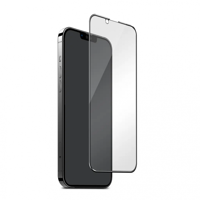SiGN - SiGN iPhone 13 Mini Hrdat Glas Skrmskydd + Monteringsram