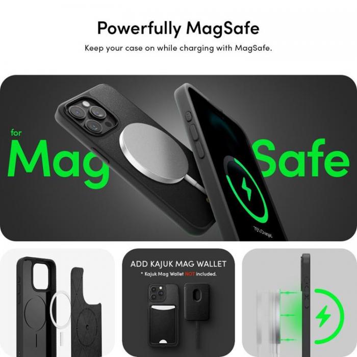 Spigen - Spigen iPhone 15 Pro Max Mobilskal Magsafe Cyrill Kajuk - Svart