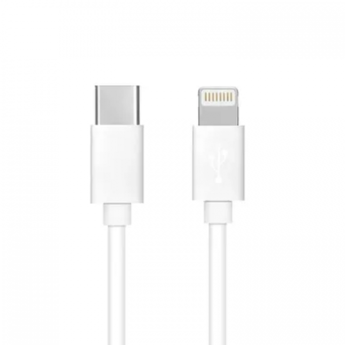 A-One Brand - USB-C Till Lightning Kabel (1m) - Vit