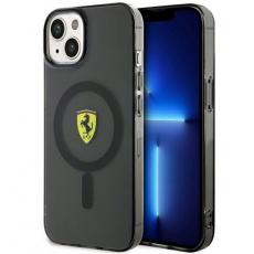 Ferrari - Ferrari iPhone 14 Plus Mobilskal Magsafe Translucent - Svart