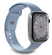 Puro - Puro Apple Watch (38/40/41mm) Armband Silicone - Ljusblå