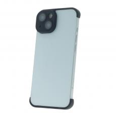 TelForceOne - iPhone 14 Mini TPU Stötdämpande Bumpers med Kameraskydd Svart