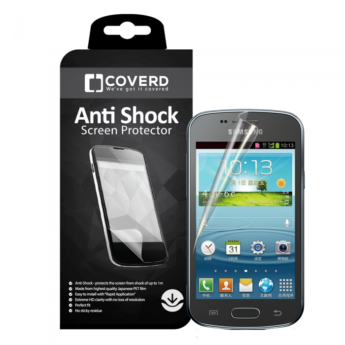 UTGATT5 - CoveredGear Anti-Shock skrmskydd till Samsung Galaxy Trend
