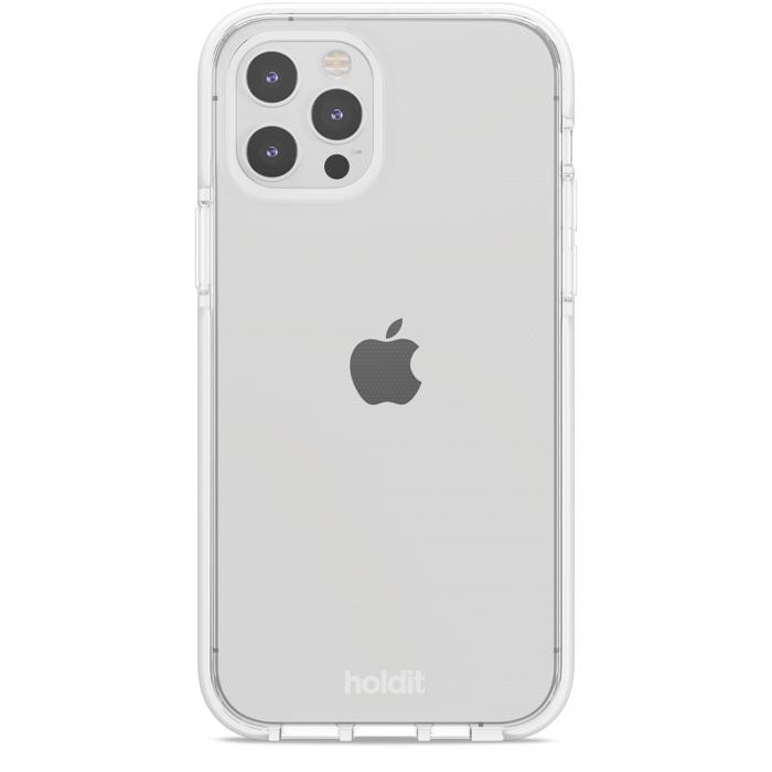UTGATT5 - Holdit Seethru Skal iPhone 12 Mini - White